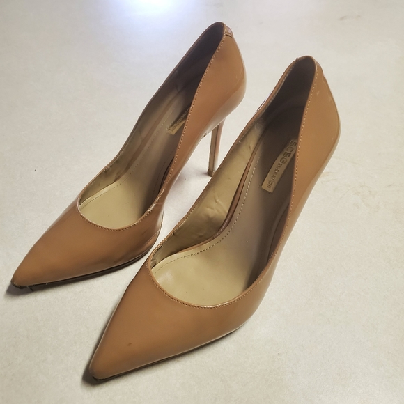 BCBGeneration Tan Stiletto Heels sz 8.5 - Picture 4 of 13